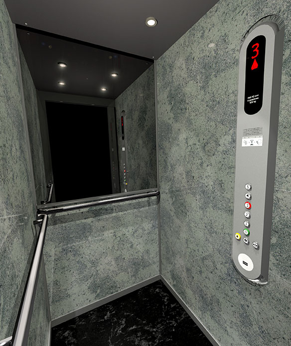 modlisation ascenseur 3D