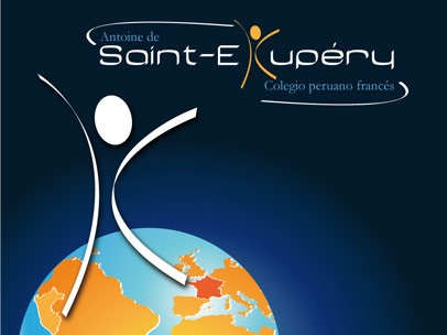 Identité visuelle et site web : école Antoine de Saint-Exupéry