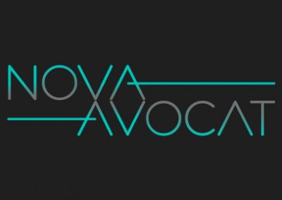 Nova Avocat : Site web et logo