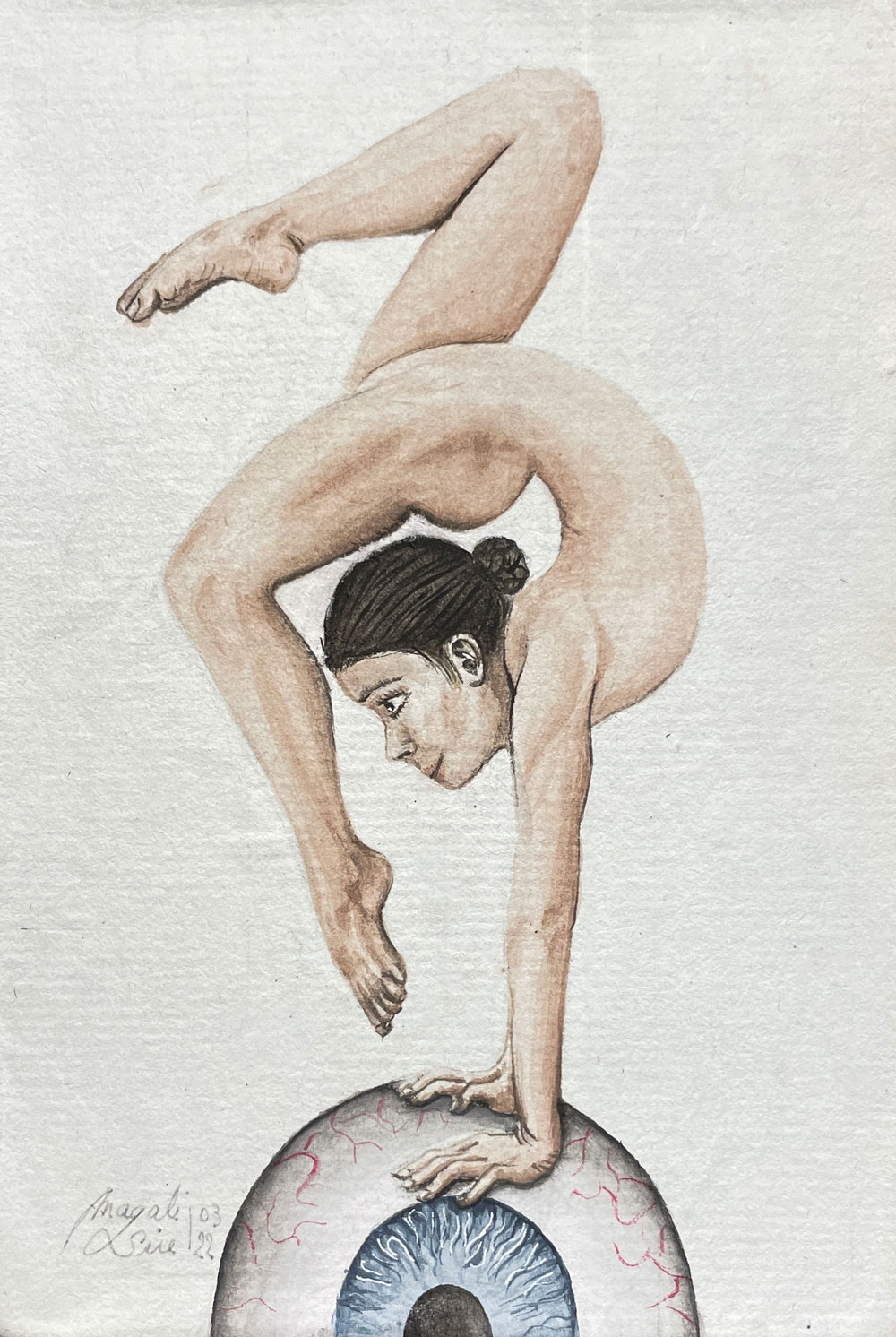 Contorsion | 2022<br/> 14 x 10 cm