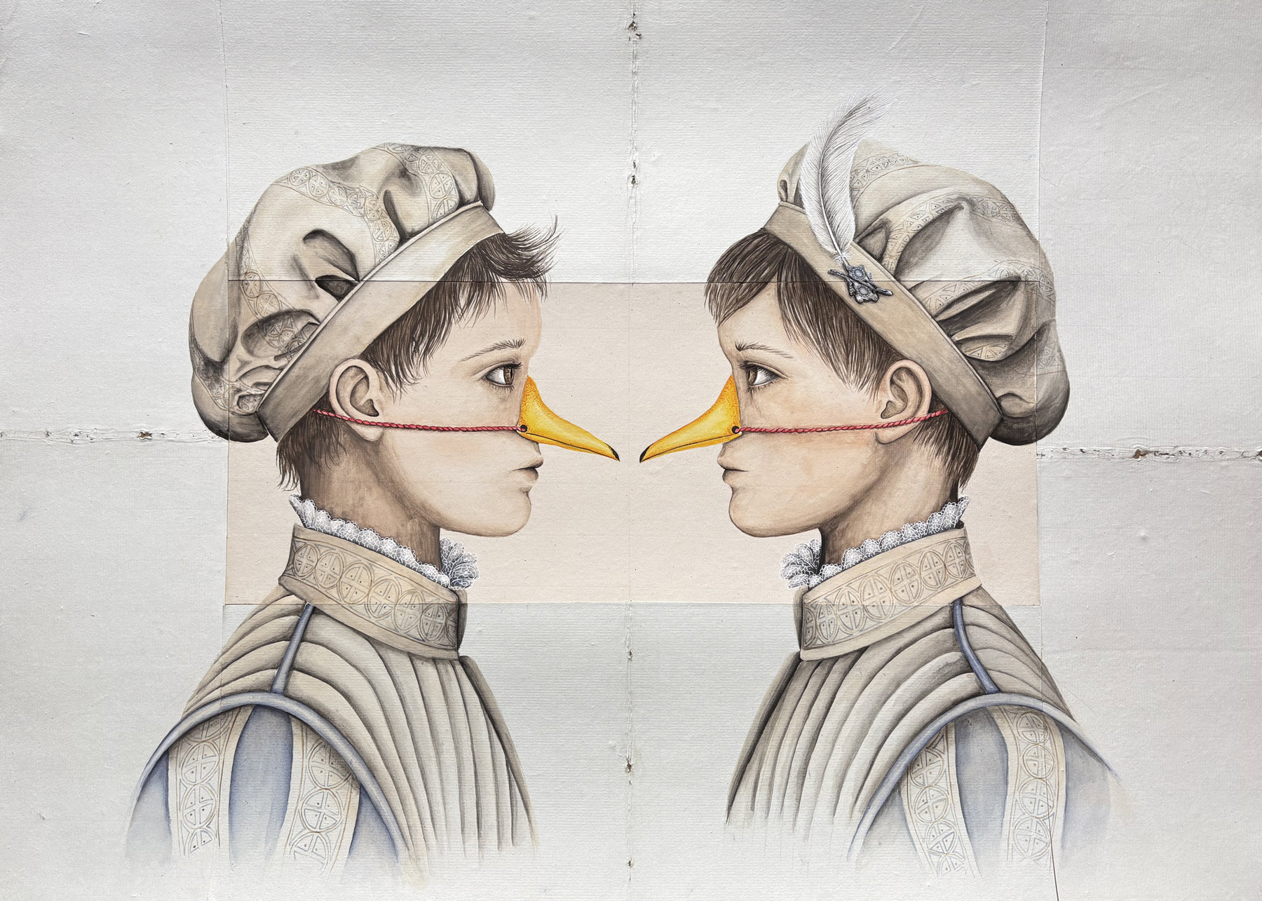 Castor & Pollux | 2025 | 50 x 70cm
