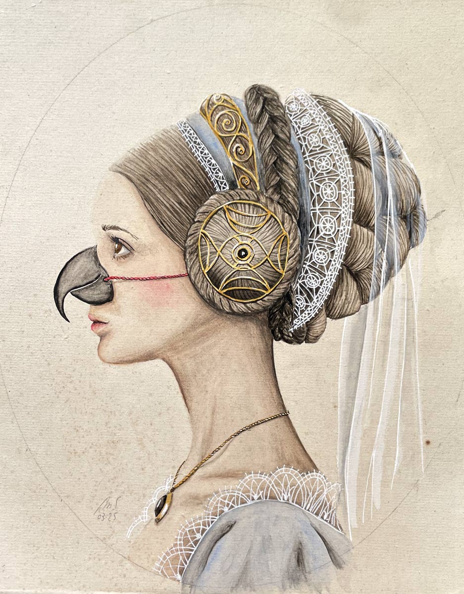 La Perroquette | 2025 | 23 x 20 cm