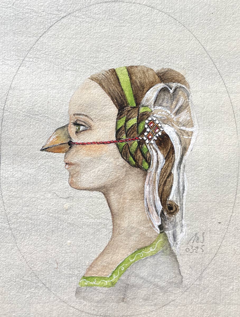 La Pinsonne | 2025 | 12 x 9 cm